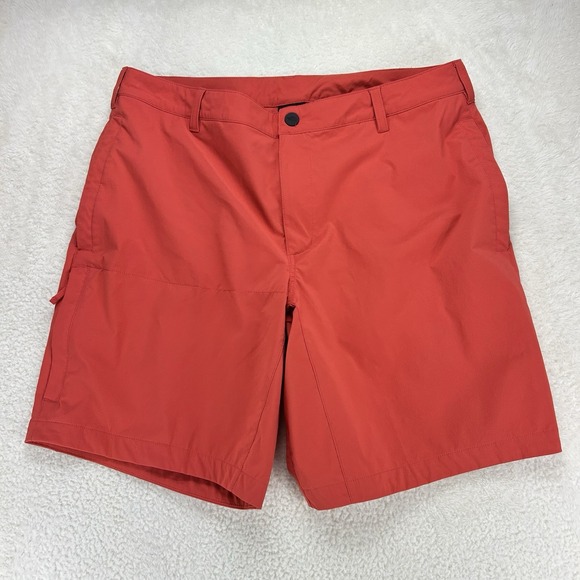 The North Face Shorts Men's 36 Regular Sunbaked Flat Front Red NWT - Picture 1 of 7